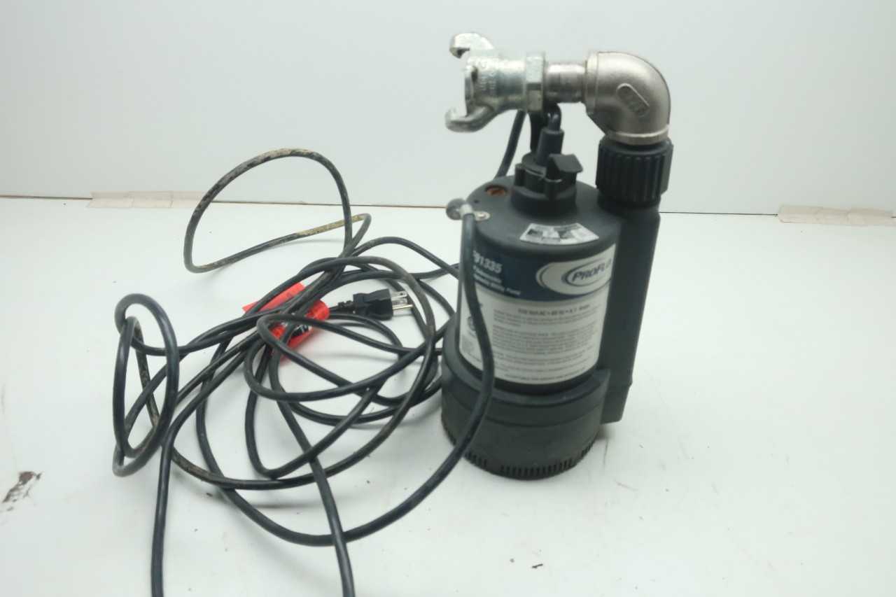 PROFLO 1/3 HP SUBMERSIBLE THERMOPLAST UTILITY PUMP PF91335 - SUBMERSIBLE PUMP