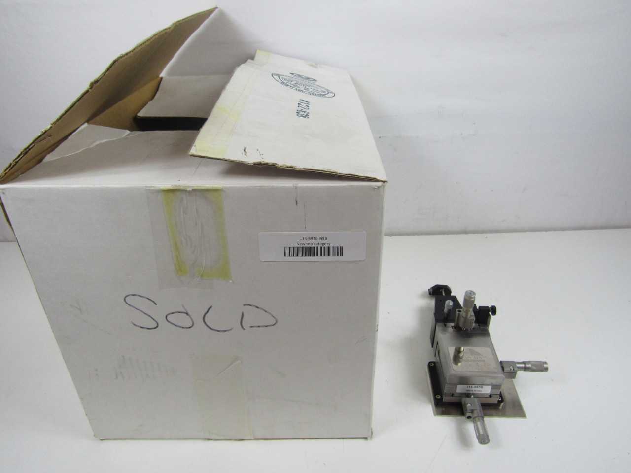 Lot of Quantity 1x 115-597B Probe Positioner - VALVES