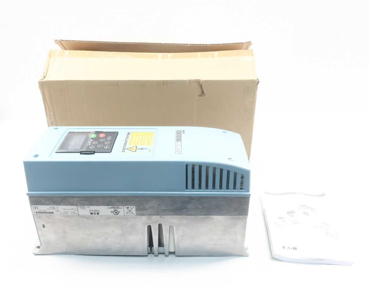 EATON SVX015A1-4A1B2 SVX9000 ADJUSTABLE FREQUENCY 380-500V-AC 0-320HZ 15HP AC VFD DRIVE - MOTOR DRIVES EATON SVX015A1-4A1B2 SVX9000 ADJUSTABLE FREQUENCY 380-500V-AC 0-320HZ 15HP AC VFD DRIVE - MOTOR DRIVES
