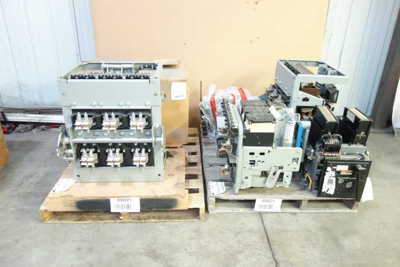 2 PALLETS OF ASSORTED CIRCUIT BREAKERS - CIRCUIT BREAKERS