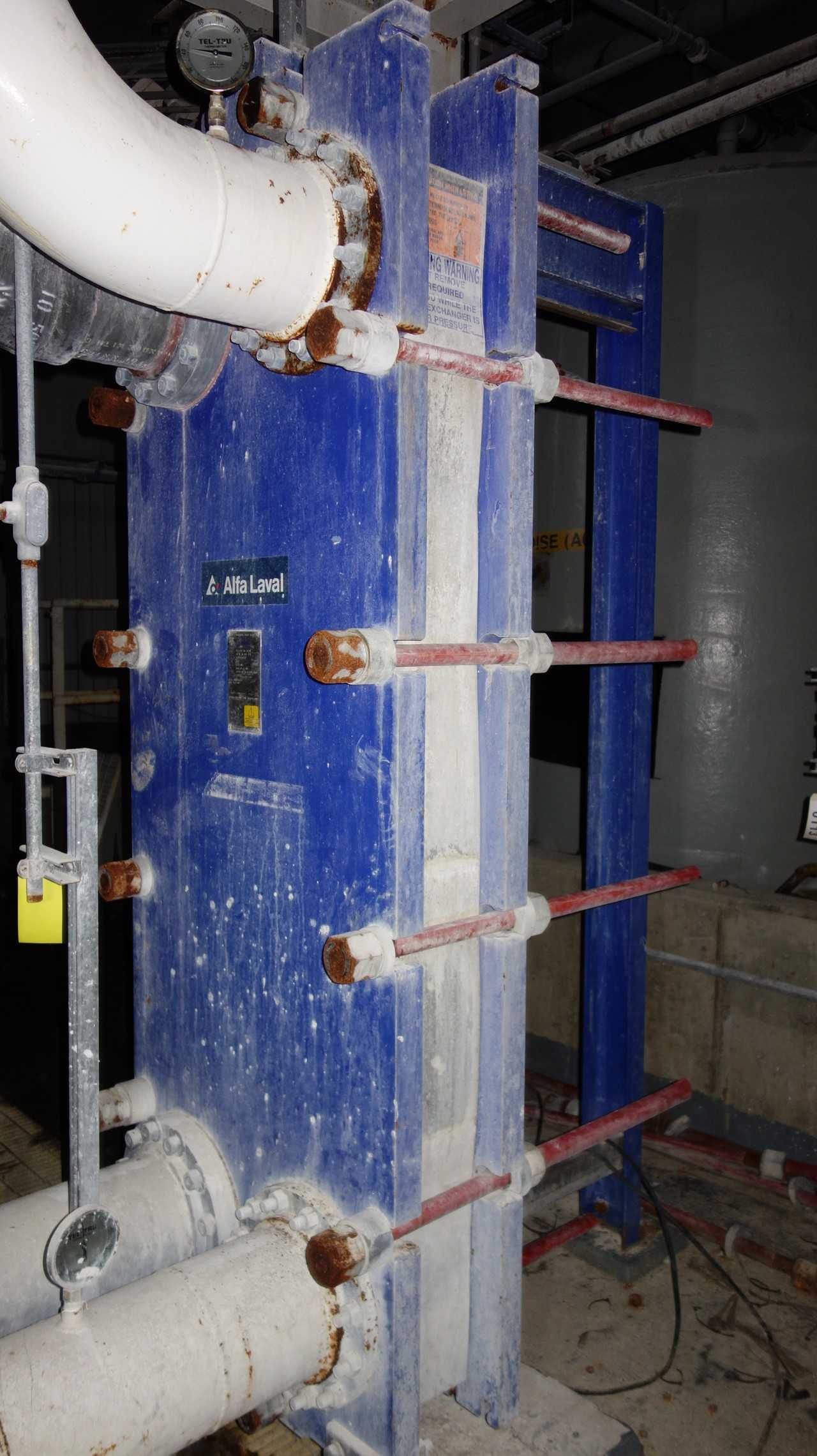 ALFA LAVAL MX25-BFG 1146.4 SQ FT HEAT EXCHANGER 2001