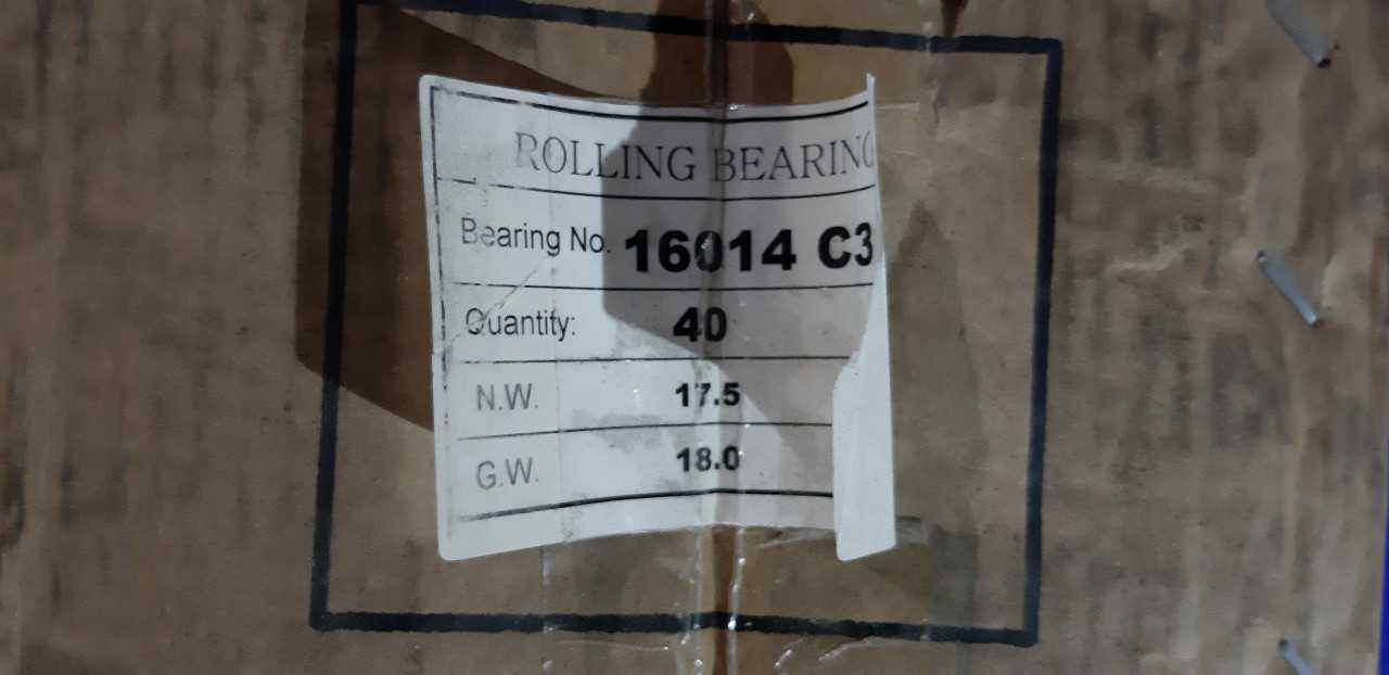 1 pallet of assorted bearings - BEARINGS