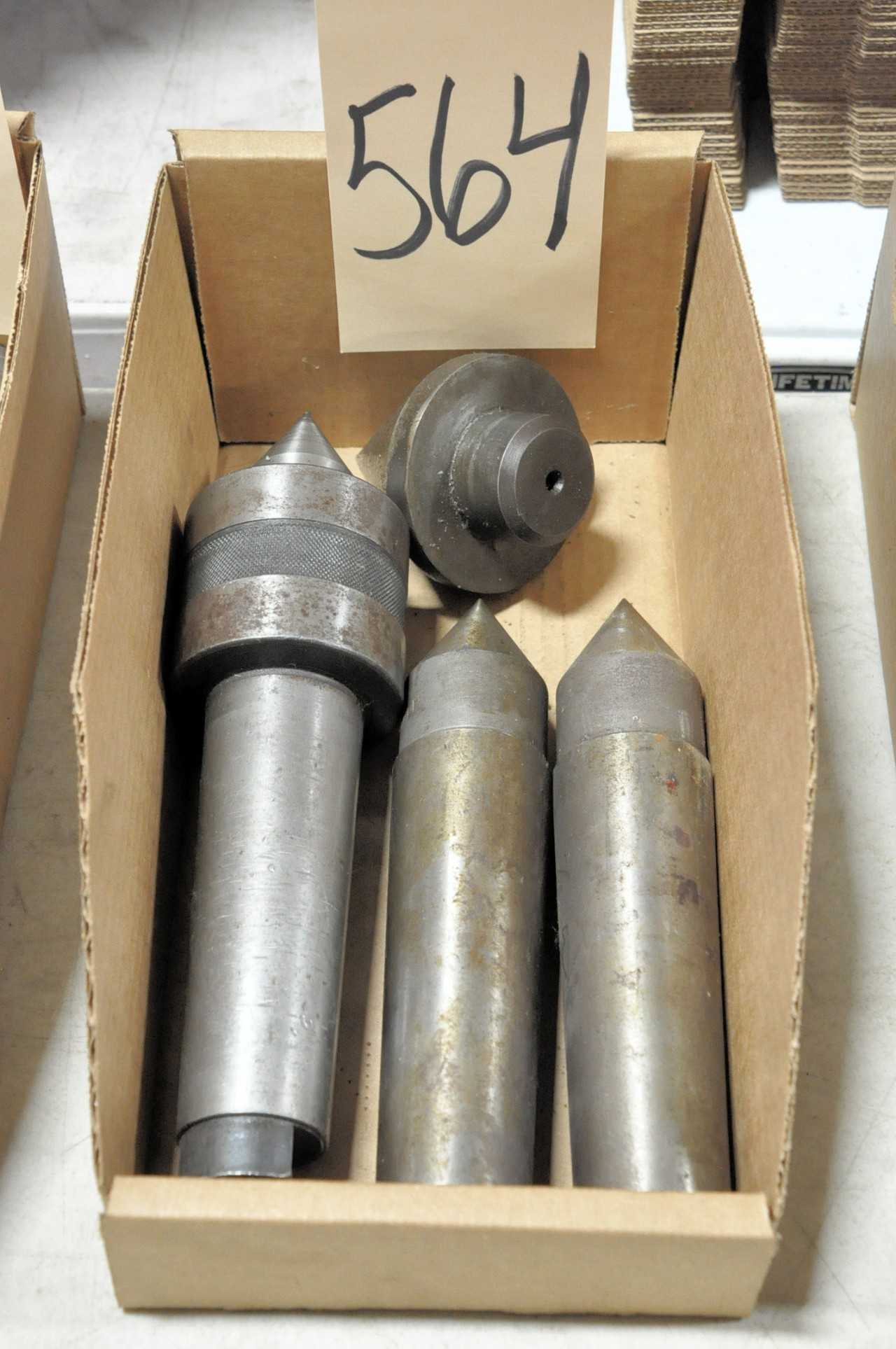 Various Live and Dead Centers in 1 Box - MACHINING ACCESSORIES & TOOLING