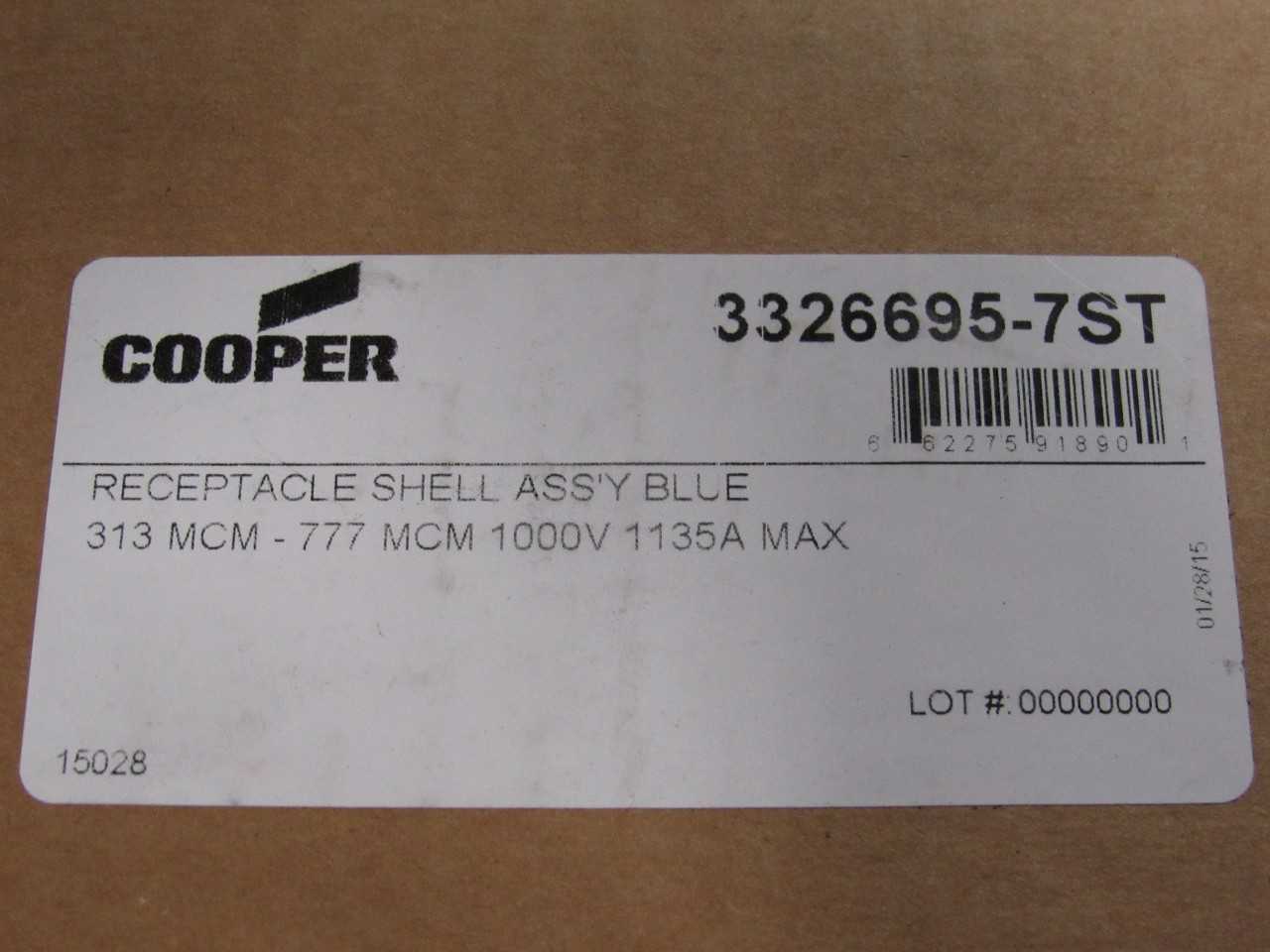 Cooper Industries Receptacles - PLUGS & RECEPTACLES