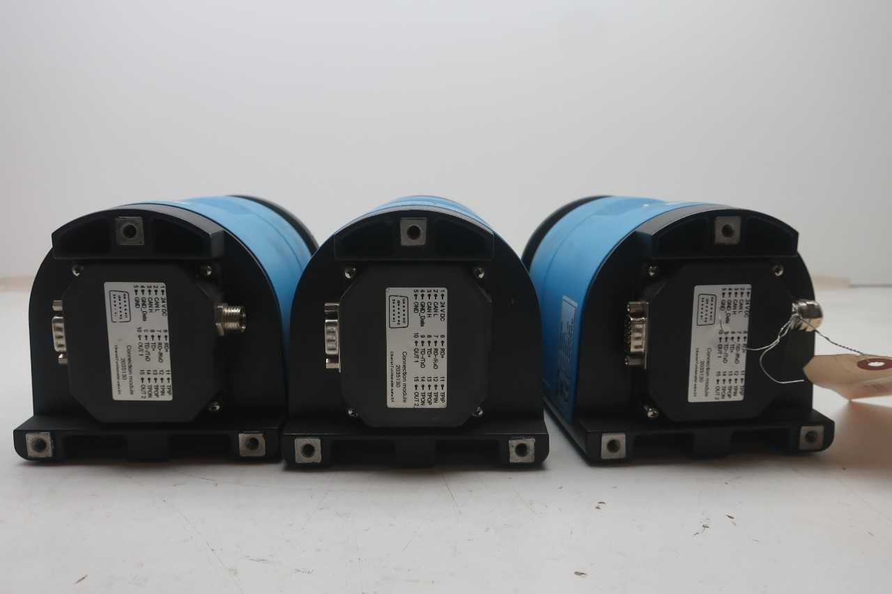 LOT OF 3 SICK NAV300-2232 LASER POSITIONING SENSORS - INSTRUMENTATION
