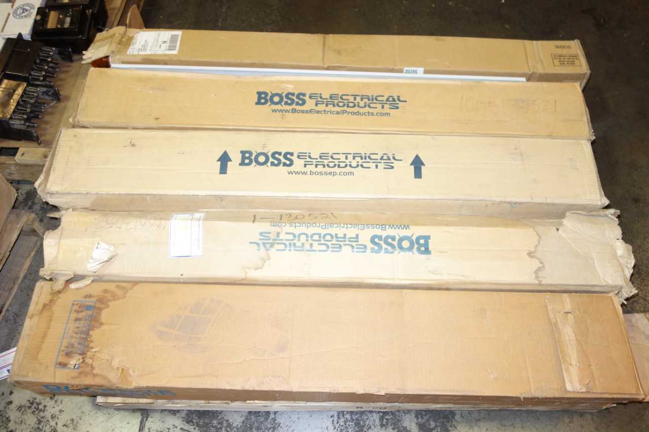 3 PALLETS OF ASSORTED ELECTRICAL, LIGHTING, ENCLOSURES, RELAYS, CONTROLS AND ACCESSORIES - ELECTRICAL COMPONENTS