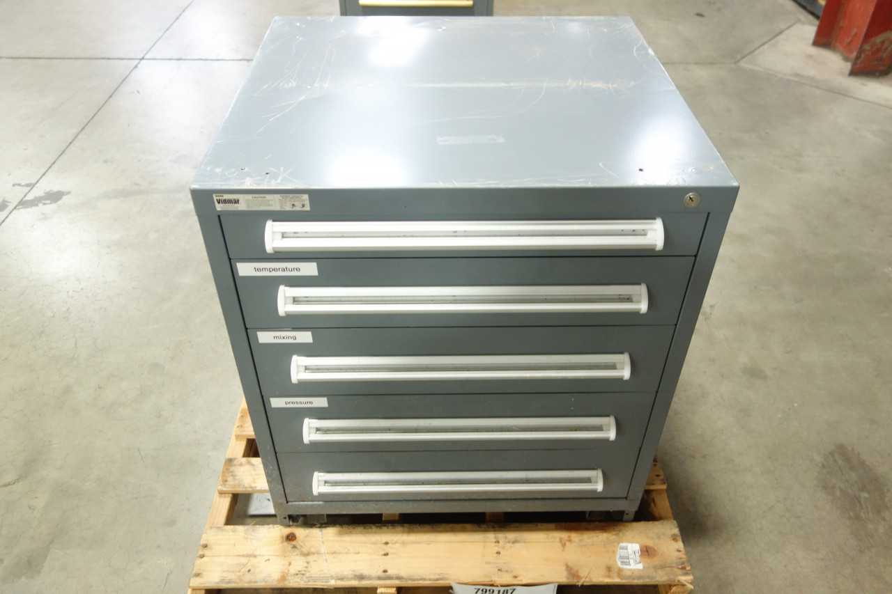 STANLEY VIDMAR 5 DRAWER TOOL CABINET - TOOL STORAGE