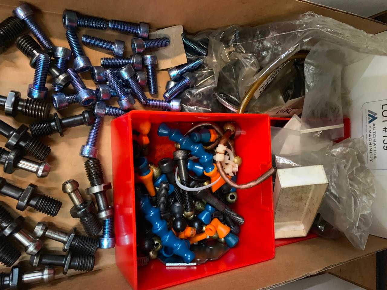 Misc Nuts, Bolts, Pull Studs, Coolant parts - ELECTRIC POWER TOOLS