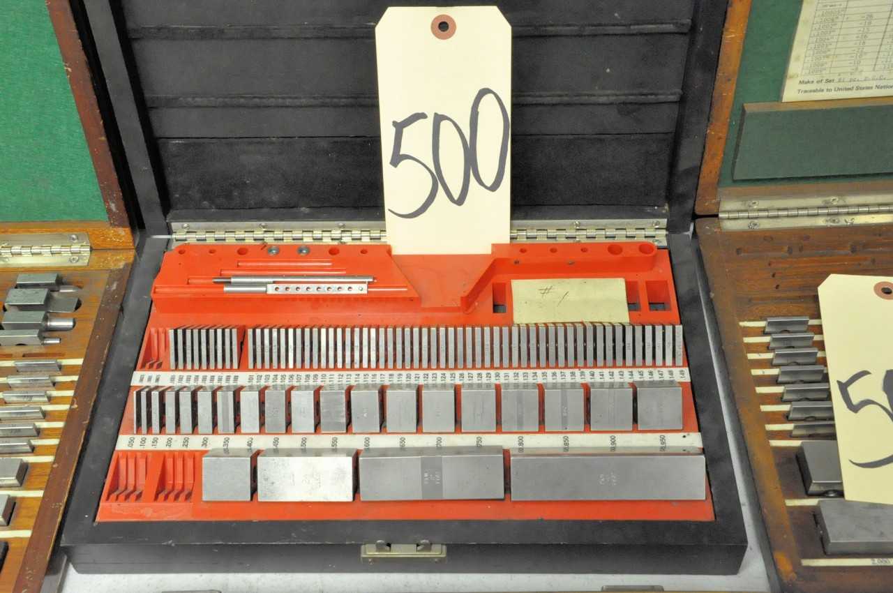 No Name Gage Block Set - ELECTRIC POWER TOOLS