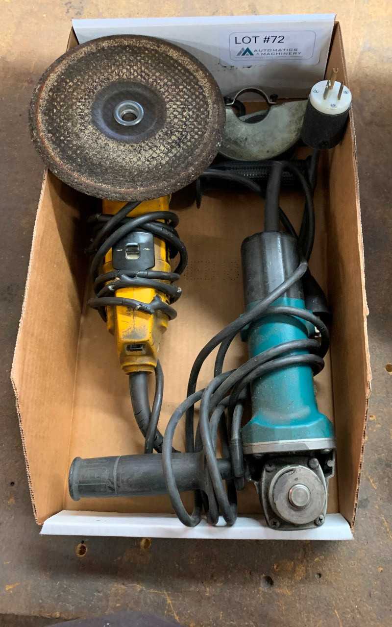 Pair of Disc Grinders - GRINDING MACHINES