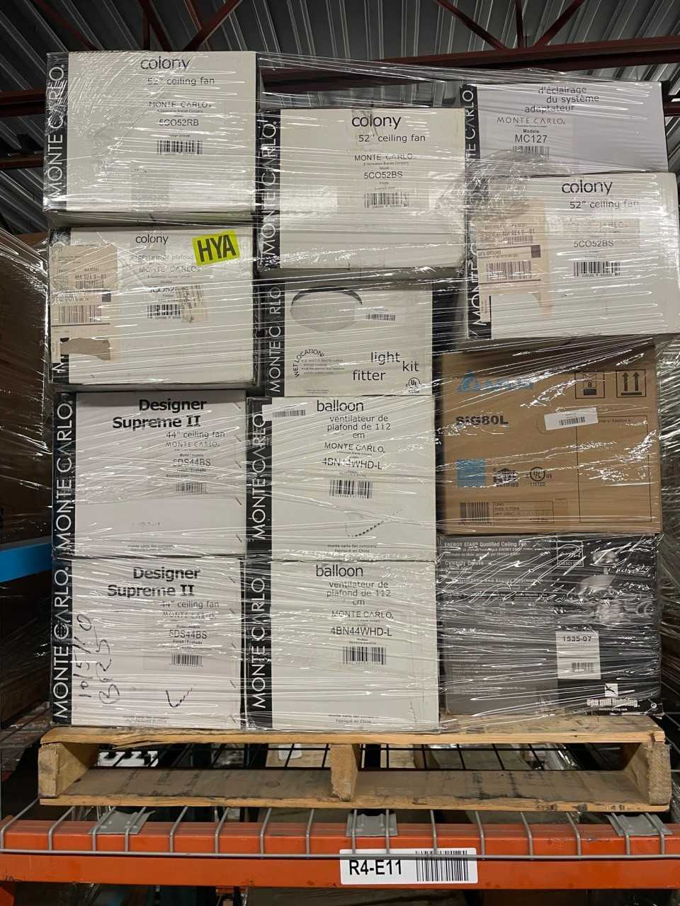 20 Pallets of Excess Electrical Inventory. See attached product manifest for more details. - INDUSTRIAL PARTS