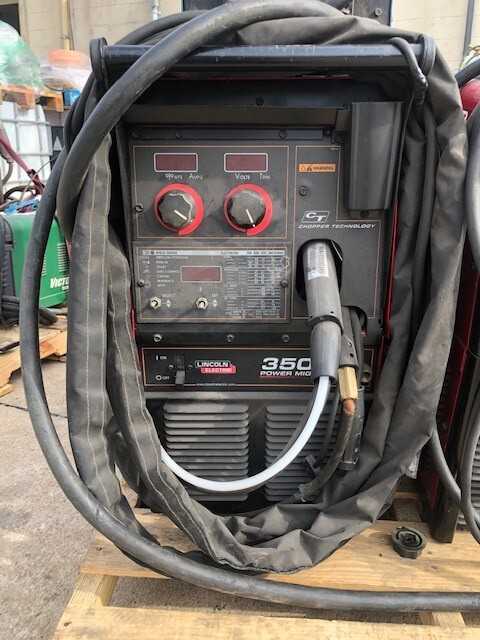 Lincoln Power Mig 350 Welder - WELDING EQUIPMENT