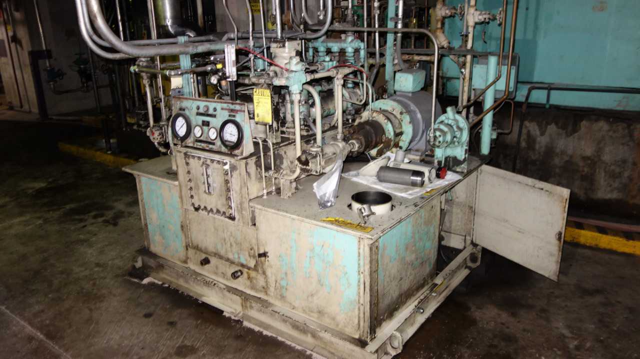 HYDRAULIC POWER UNIT WITH 2X HARTMANN PUMPS, VALVES - VALVES