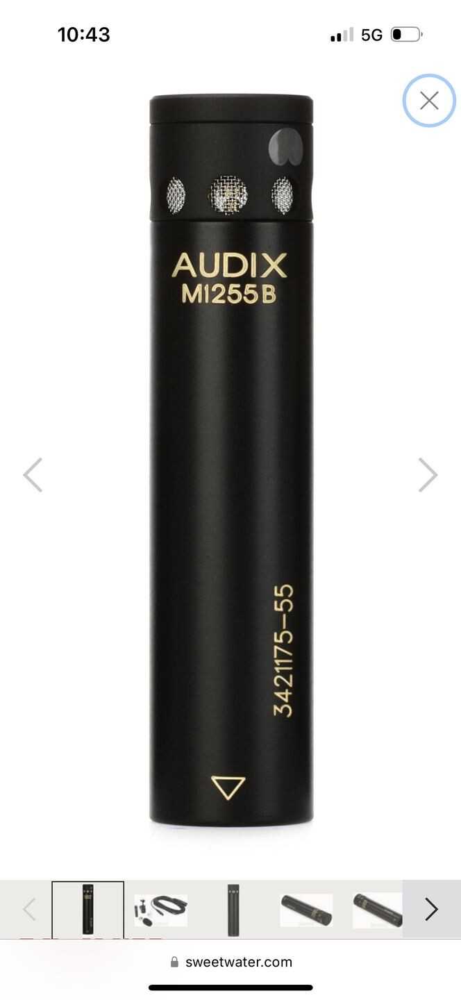 Audix Microphone Lot (2600126) Charleston - MISCELLANEOUS