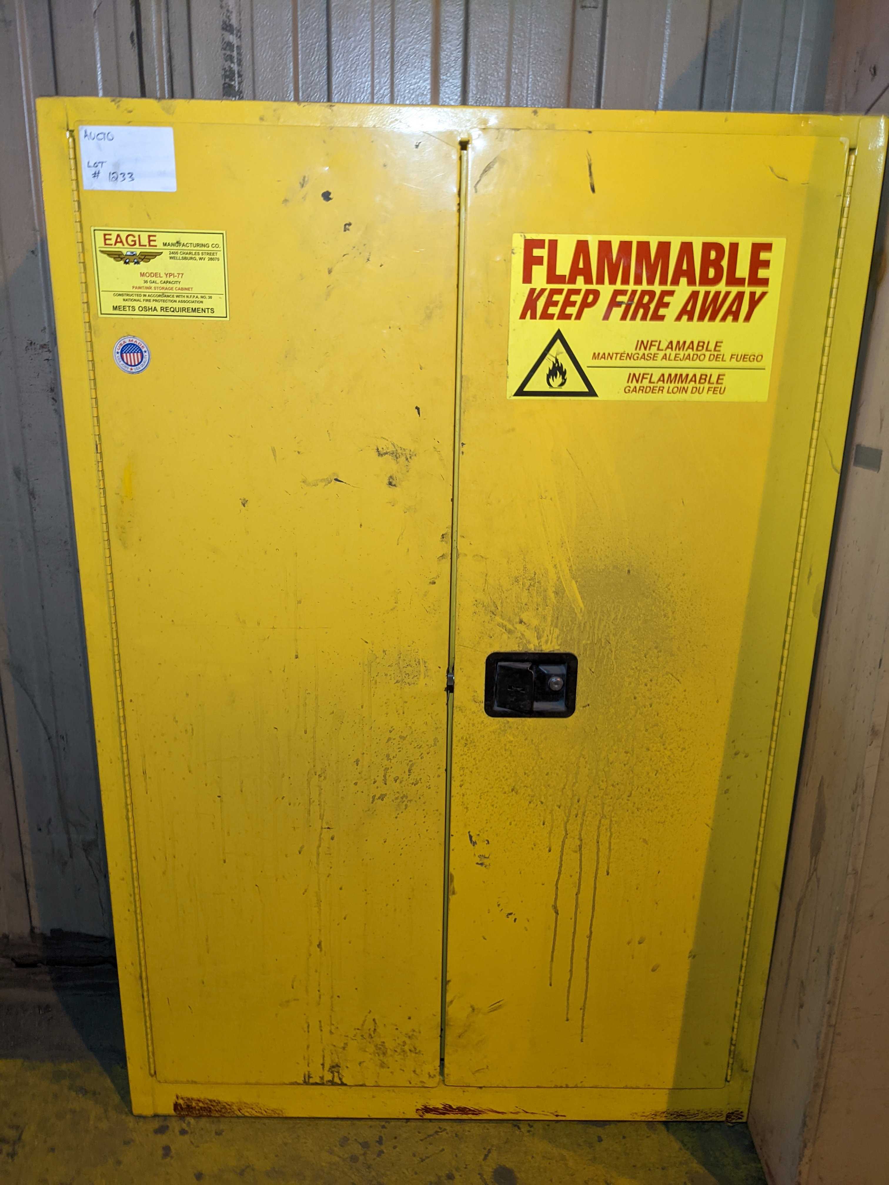 FIRE SAFETY CABINET WITH CONTENTS - SAFETY EQUIPMENT FIRE SAFETY CABINET WITH CONTENTS - SAFETY EQUIPMENT