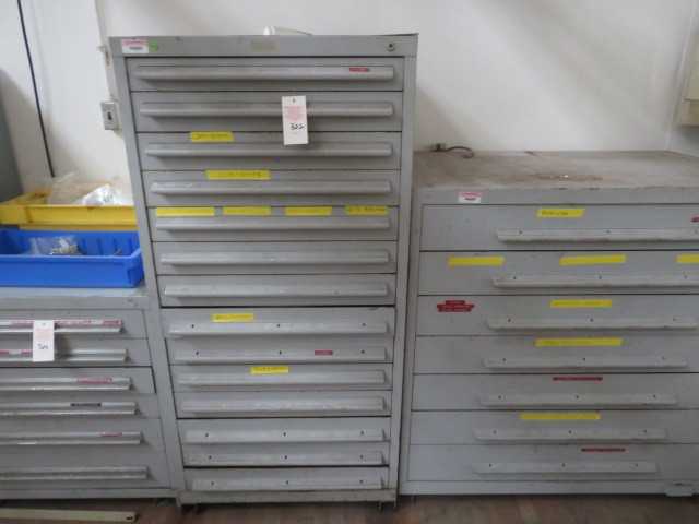 Tool Cabinets and Contents 14-drawer - TOOL STORAGE