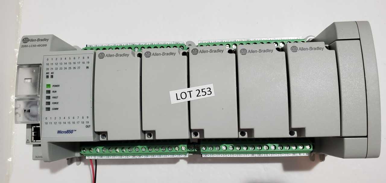 Allen Bradley Micro 850 2080-LC50-48QBB PLC - AUTOMATION & CONTROLS Allen Bradley Micro 850 2080-LC50-48QBB PLC - AUTOMATION & CONTROLS