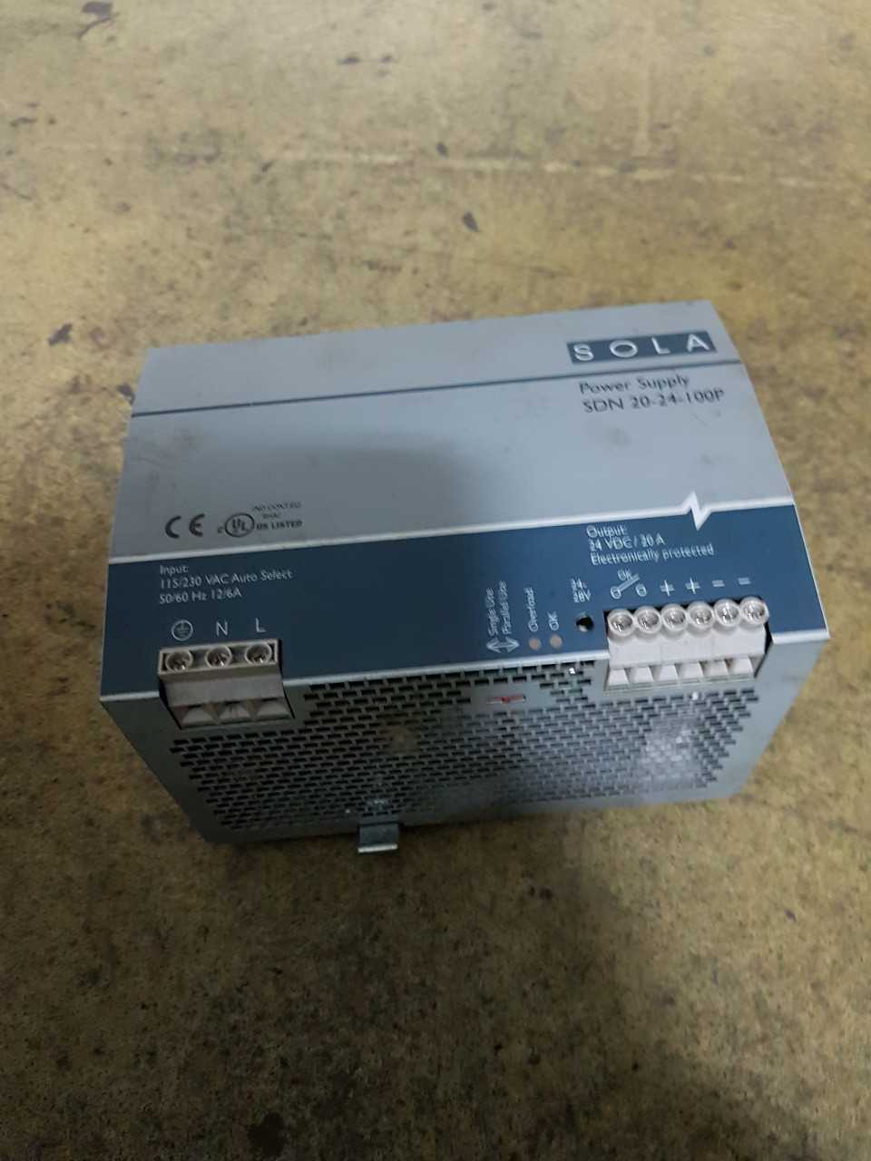Lot of 15 SOLA SDN 20-24-100P Power Supply - ELECTRICAL COMPONENTS