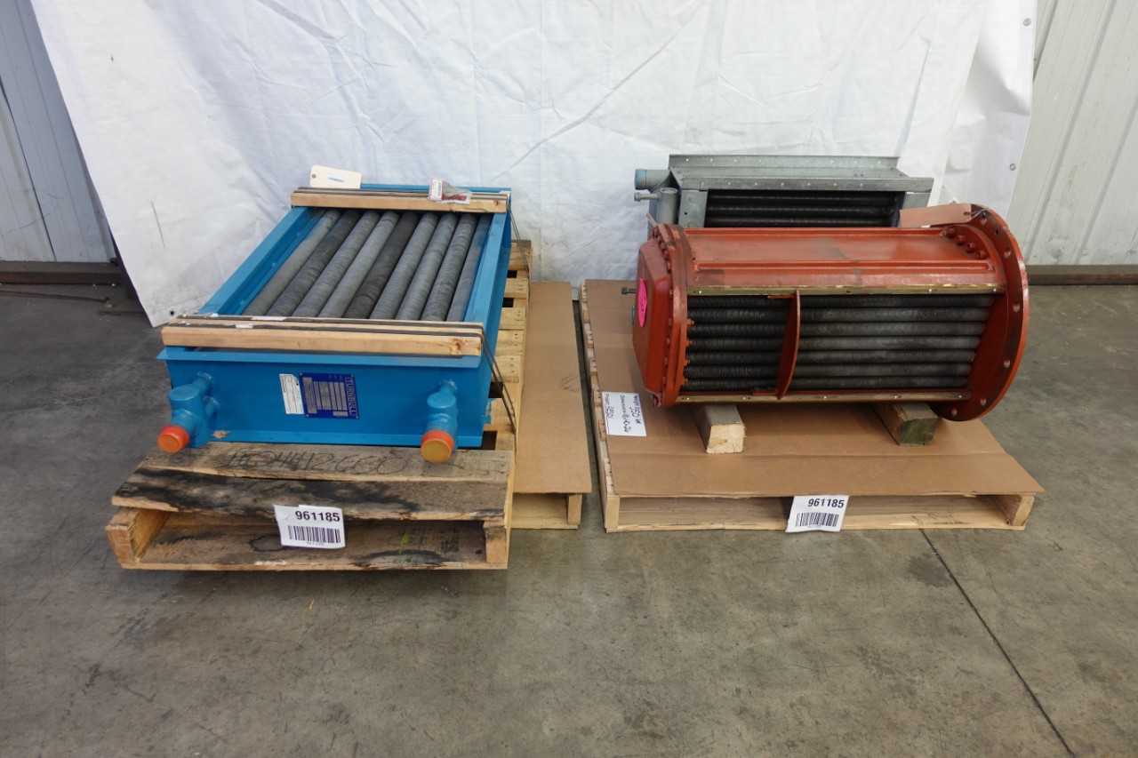 2 PALLETS OF ASSORTED HEATING AND COOLING ELEMENTS - HVAC EQUIPMENT