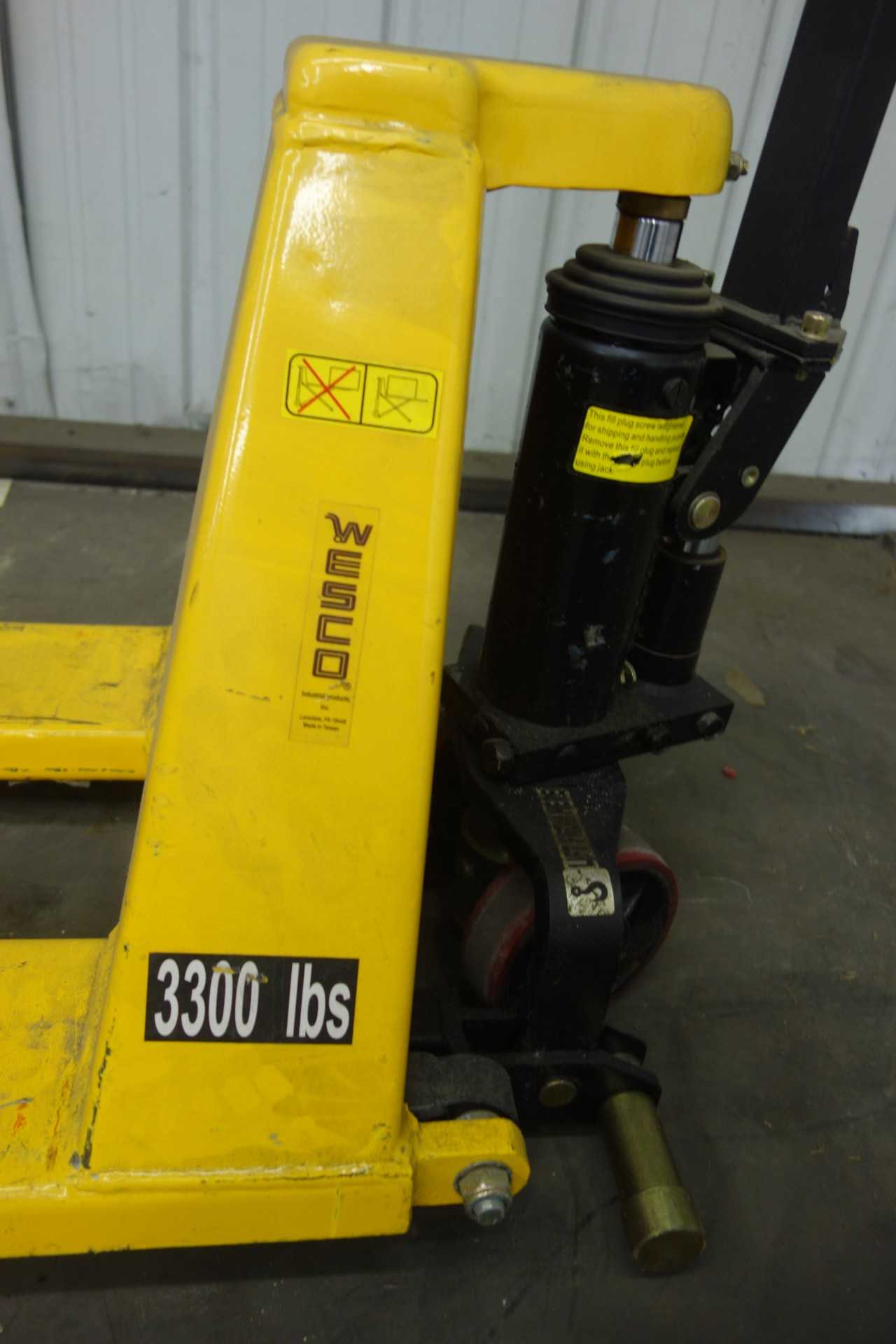 WESCO HAND PALLET TRUCK - HYDRO EXCAVATOR TRUCKS