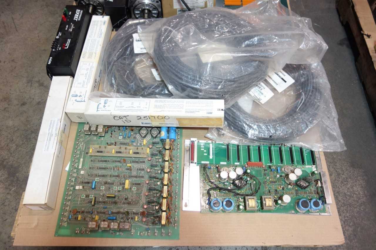 4 PALLETS OF ASSORTED ELECTRICAL AUTOMATION, CONTROLS, DRIVES, MODULES, CIRCUIT BOARDS AND ACCESSORIES - ELECTRICAL COMPONENTS