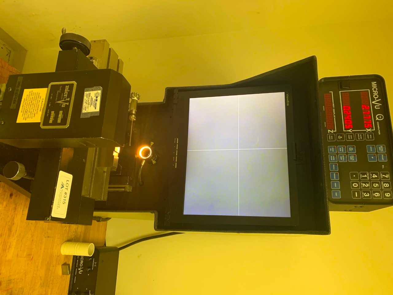 Microvu H-14 Optical Comparator - PROCESS EQUIPMENT
