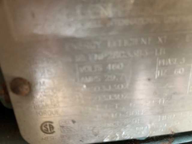 25 HP 1800 RPM 284T Frame Reliance Motor - ELECTRIC MOTORS