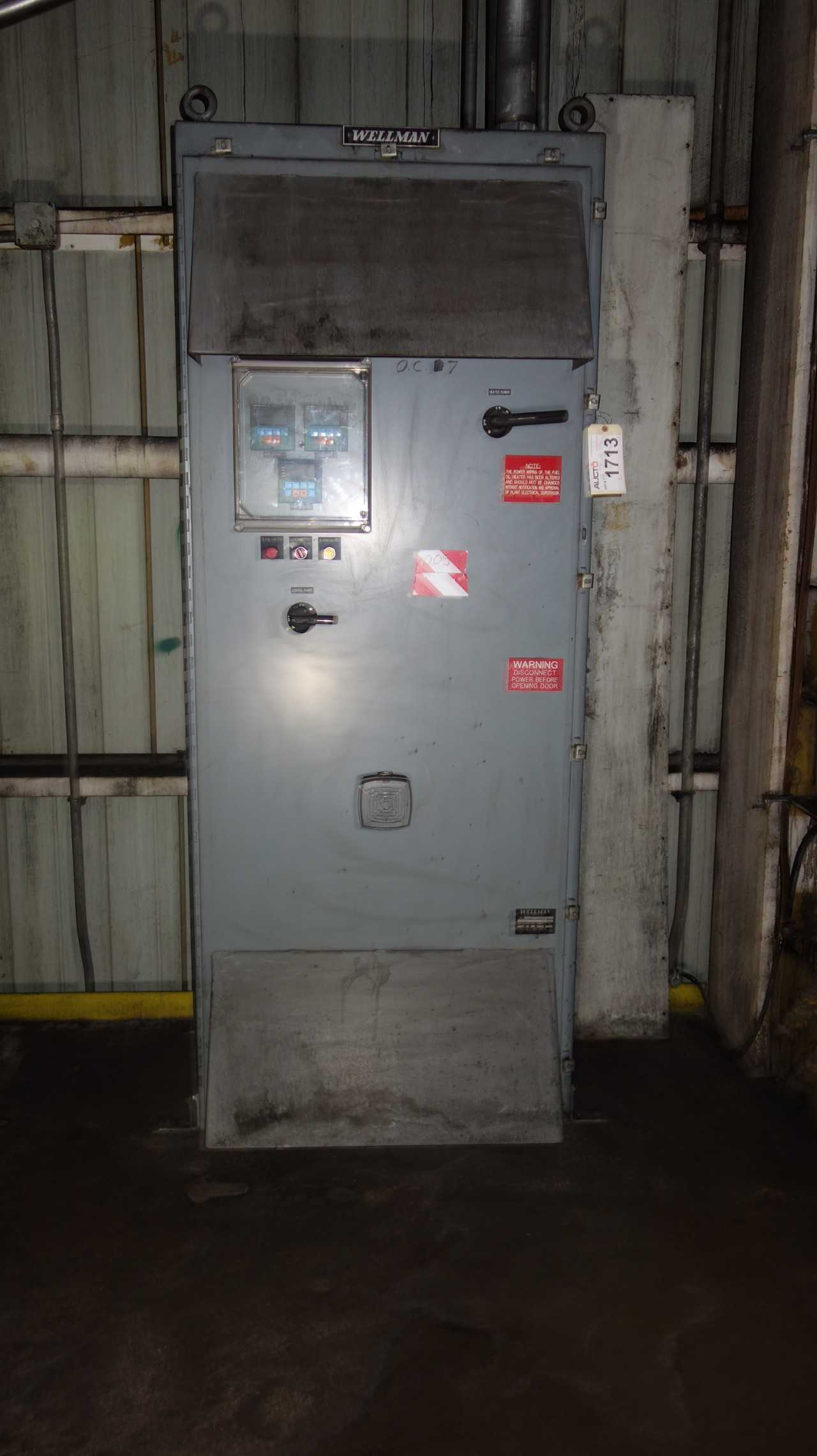 WELLMAN CONTROL PANEL W/ ABB 800A MOLDED SWITCH - AUTOMATION & CONTROLS