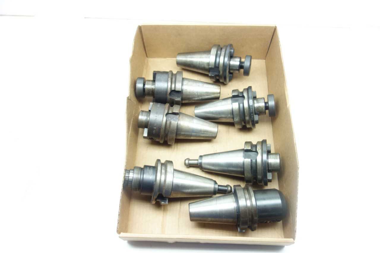 LOT OF ASSORTED CAT45 TOOL HOLDERS - LYNDEX - ELECTRIC POWER TOOLS