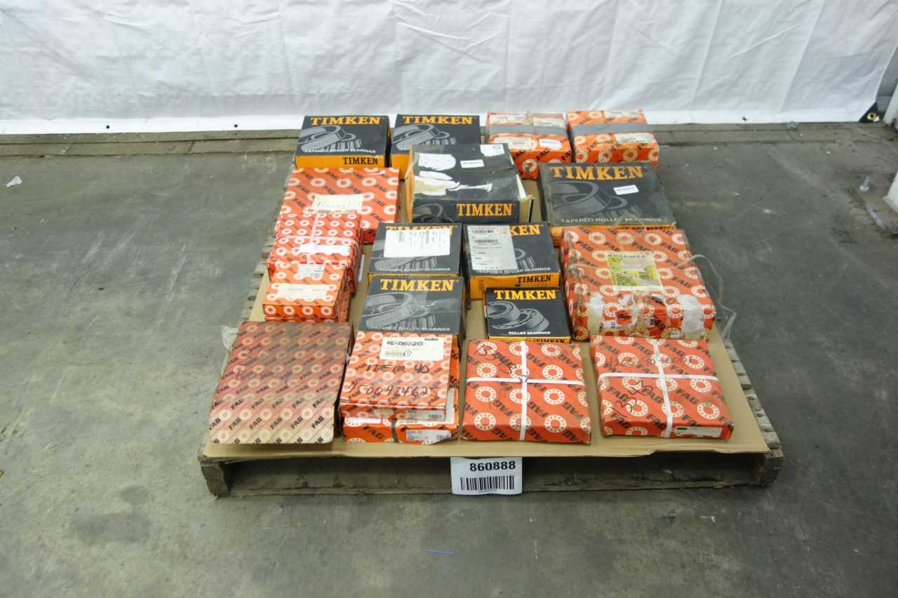 PALLET OF ASSORTED ROLLER BEARINGS - BEARINGS