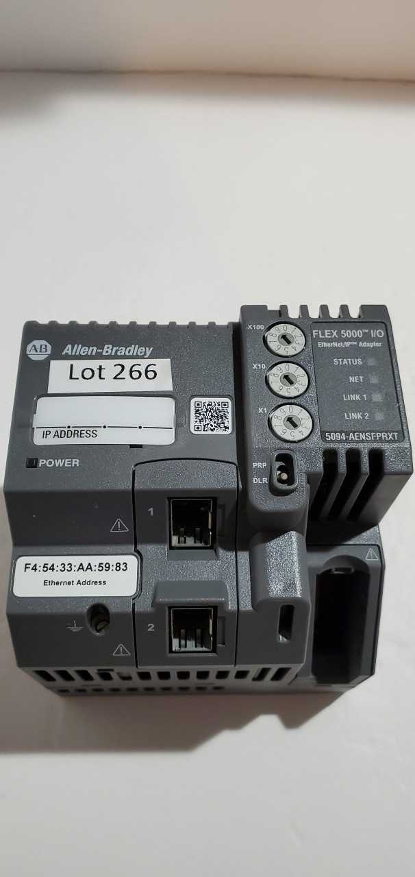 Allen Bradley Flex 5000 Ethernet Adapter - INDUSTRIAL PARTS
