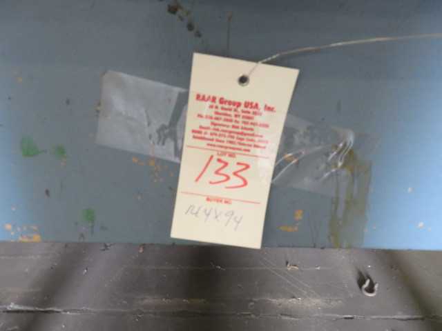 144" X 94" X 32" H Steel Work Table - MISCELLANEOUS