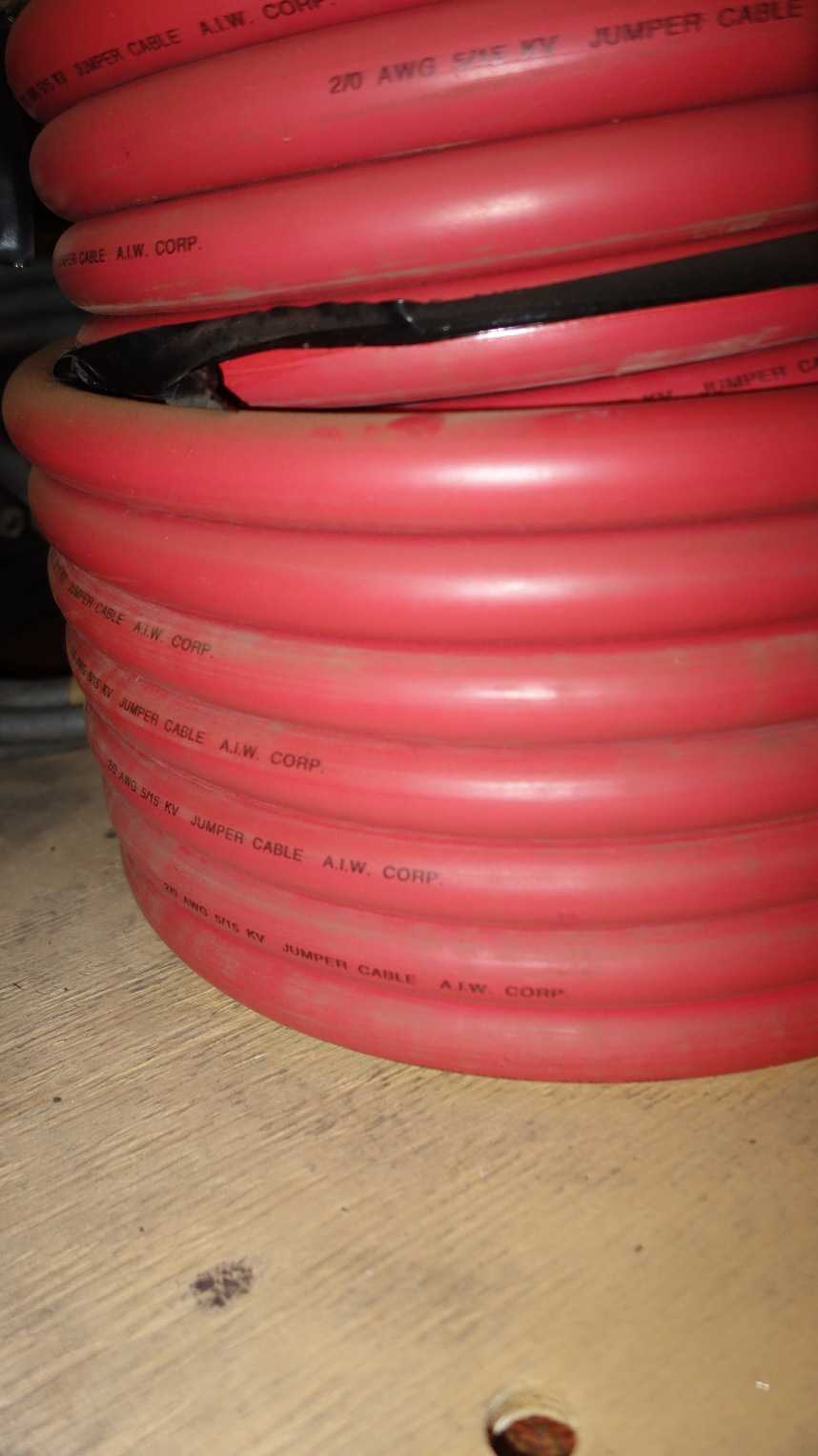 LOT OF ASSORTED SPOOLS OF WIRE - ELECTRICAL COMPONENTS