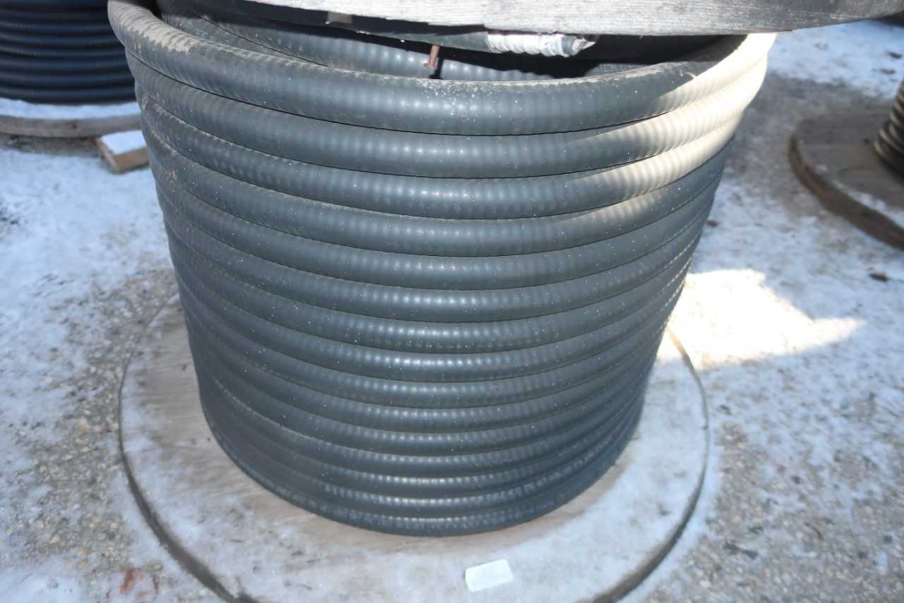 4 SPOOLS OF ASSORTED INSULATED  CABLE-WIRE - ELECTRICAL COMPONENTS