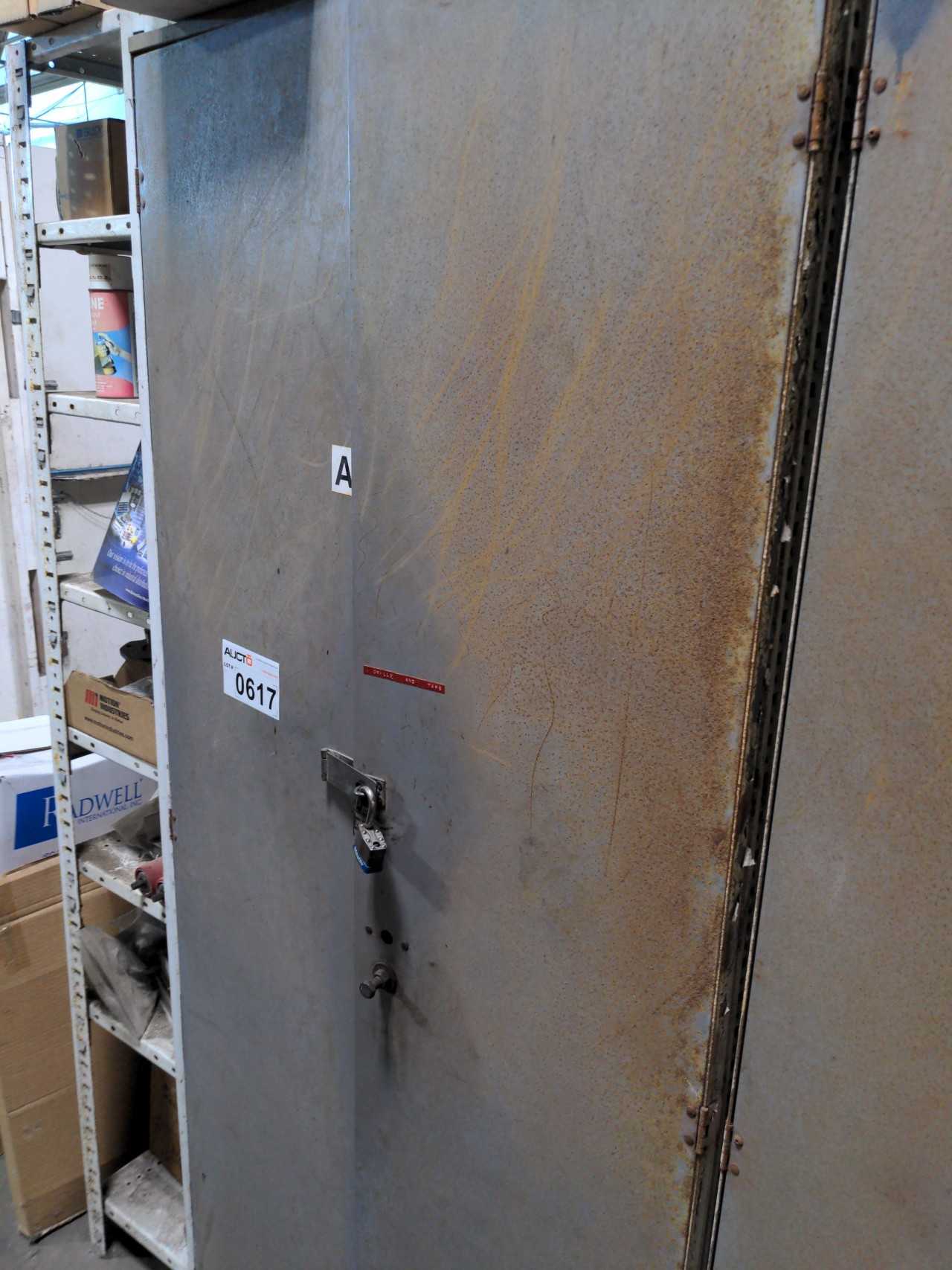 STORAGE CABINET WITH DRILLS AND TAPS - MISCELLANEOUS