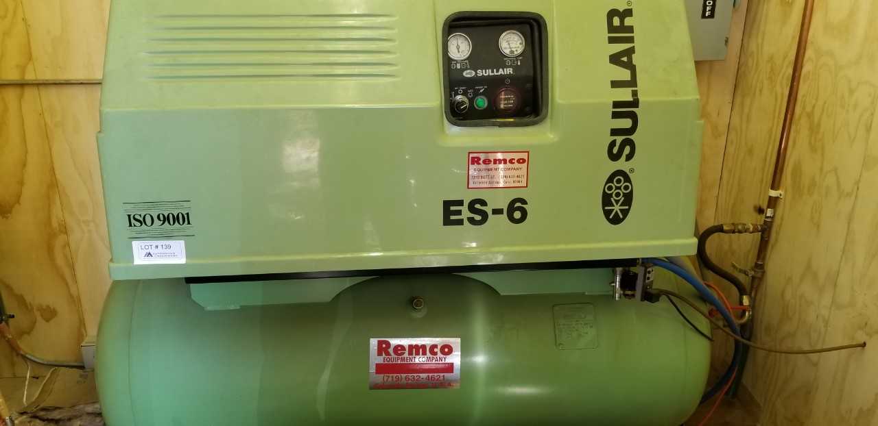 Sullair ES-6 Rotary Screw Compressor - AIR COMPRESSORS Sullair ES-6 Rotary Screw Compressor - AIR COMPRESSORS