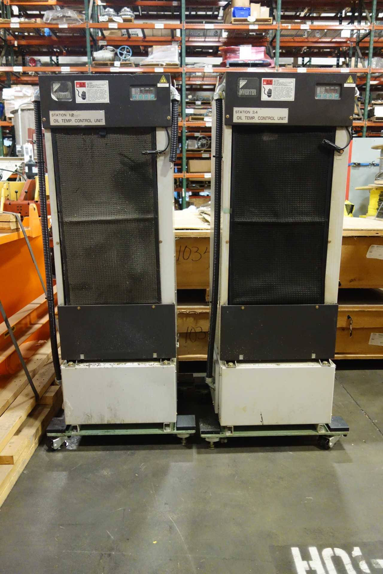 LOT OF 2 DAIKIN AKZ568 CH D85 OIL COOLING UNITS - CONSTRUCTION