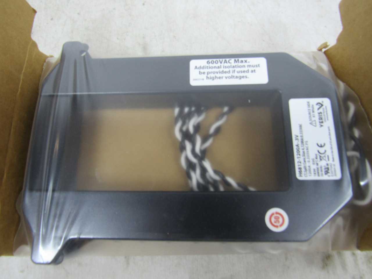 Lot of Qty 3x Eaton H6812-1200A-.3V Current Transformer 1200A .333VAC - CONTROL TRANSFORMERS