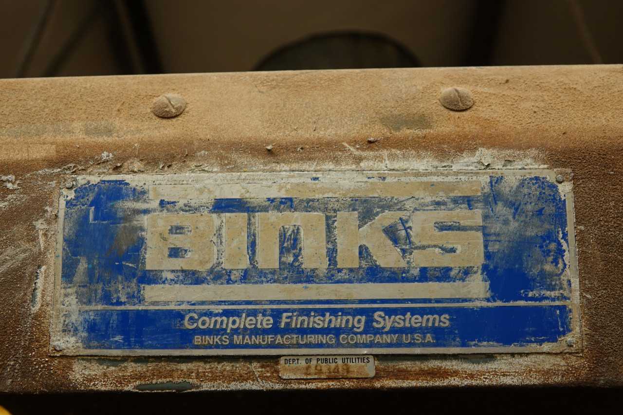Binks Complete Finishing Systems Paint Booth - PLANT & FACILITY