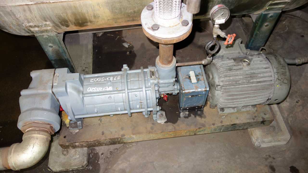 LOT OF 4 ROTH 1SFECL8265BF TURBINE PUMPS 10HP MOTORS - ELECTRIC MOTORS