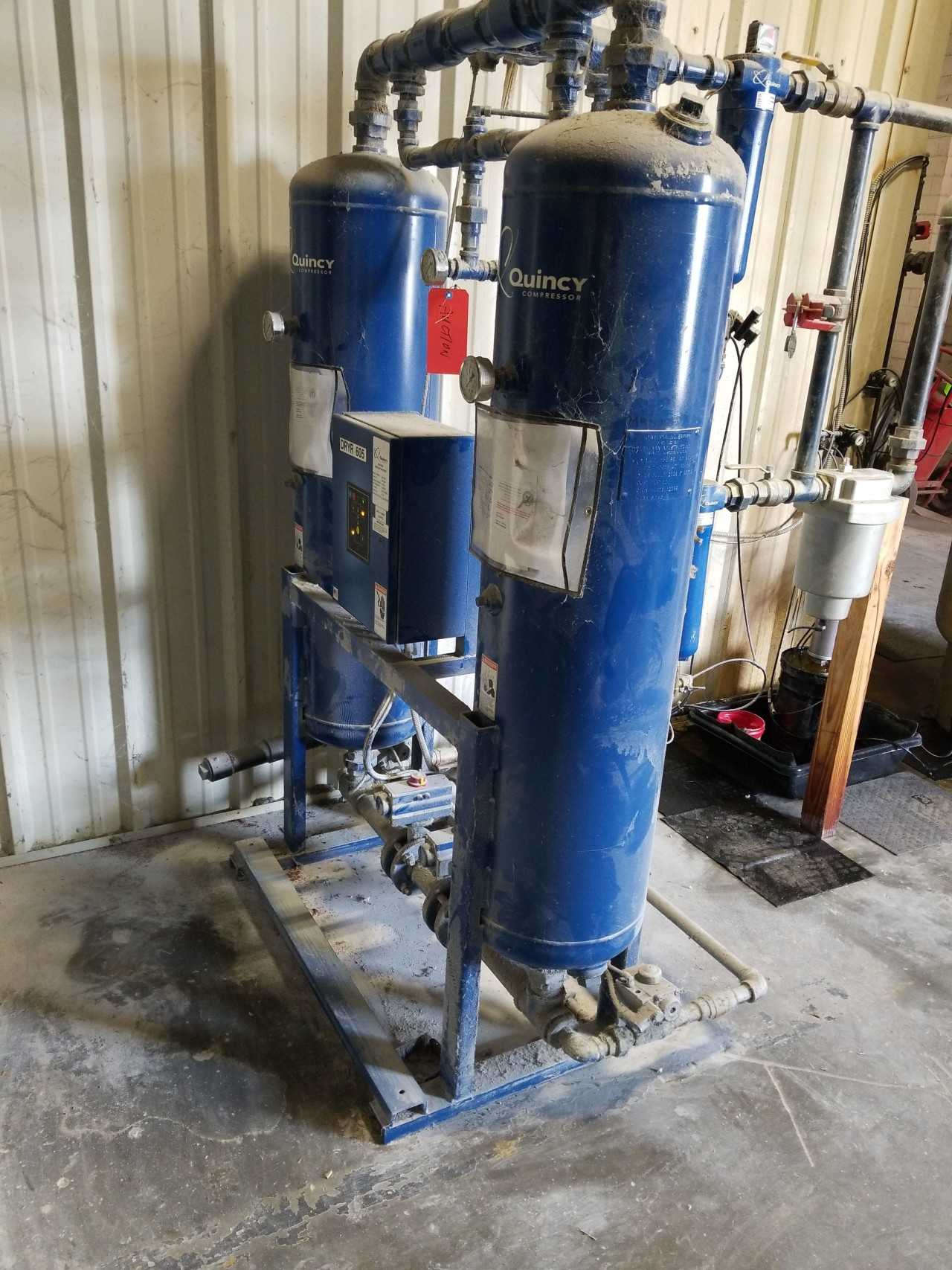 Quincy QDTH 300 Desiccant Air Dryer 300SCFM 150PSI 115V-AC 1PH - AIR DRYERS