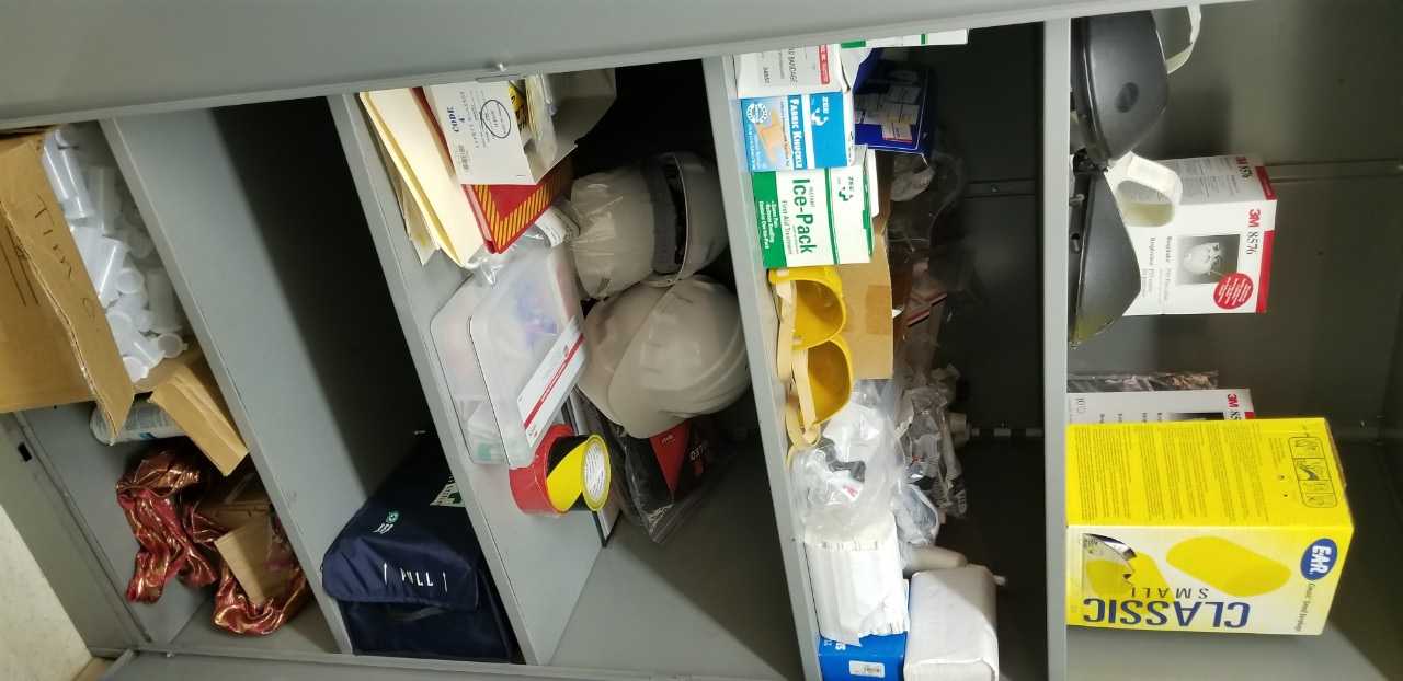 5 Shelf Supply Cabinet - TOOL STORAGE