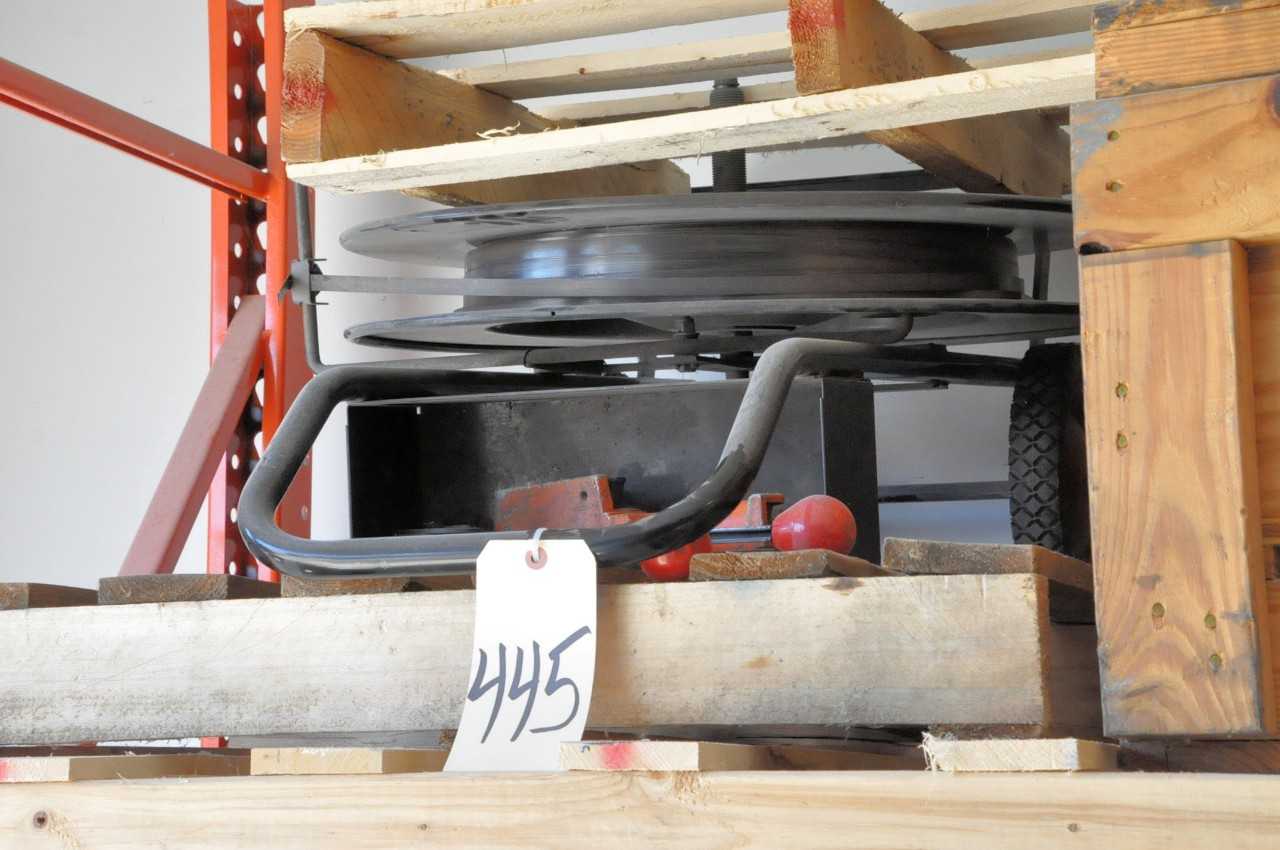Steel Banding Cart, (Cart Only), (Located on Top Shelf of Pallet Racking) - ROLLING CARTS