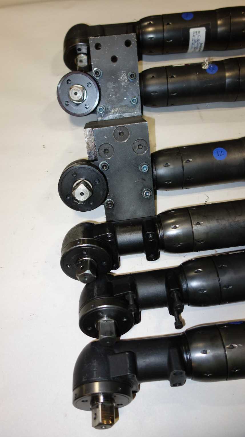 LOT OF 6 ATLAS COPCO ETV ST101-370-20 ELECTRIC ANGLE NUTRUNNERS - ELECTRIC POWER TOOLS