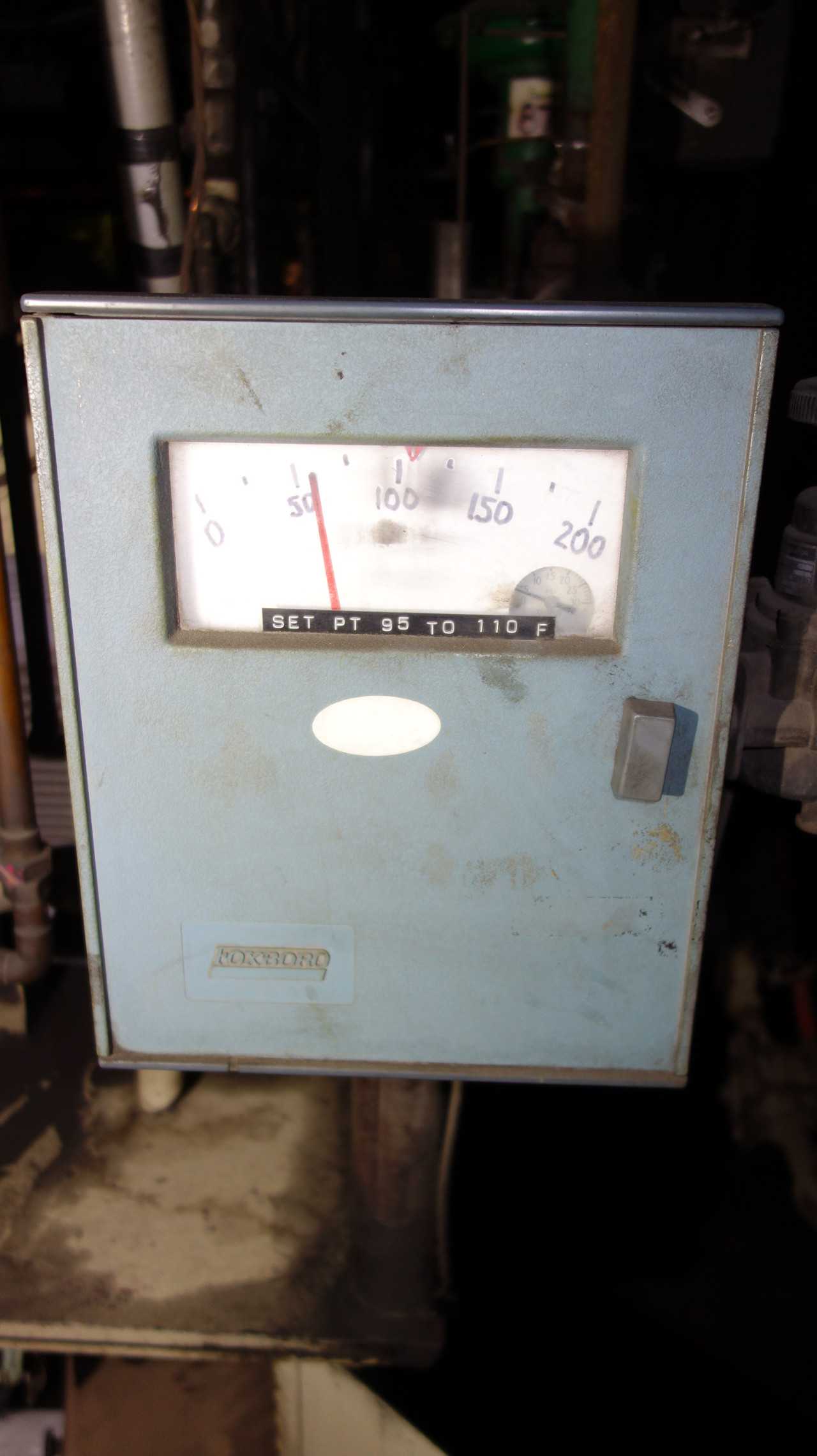 LOT OF 2 FOXBORO 43AP-FA42D PNEUMATIC CONTROLLER - AUTOMATION & CONTROLS