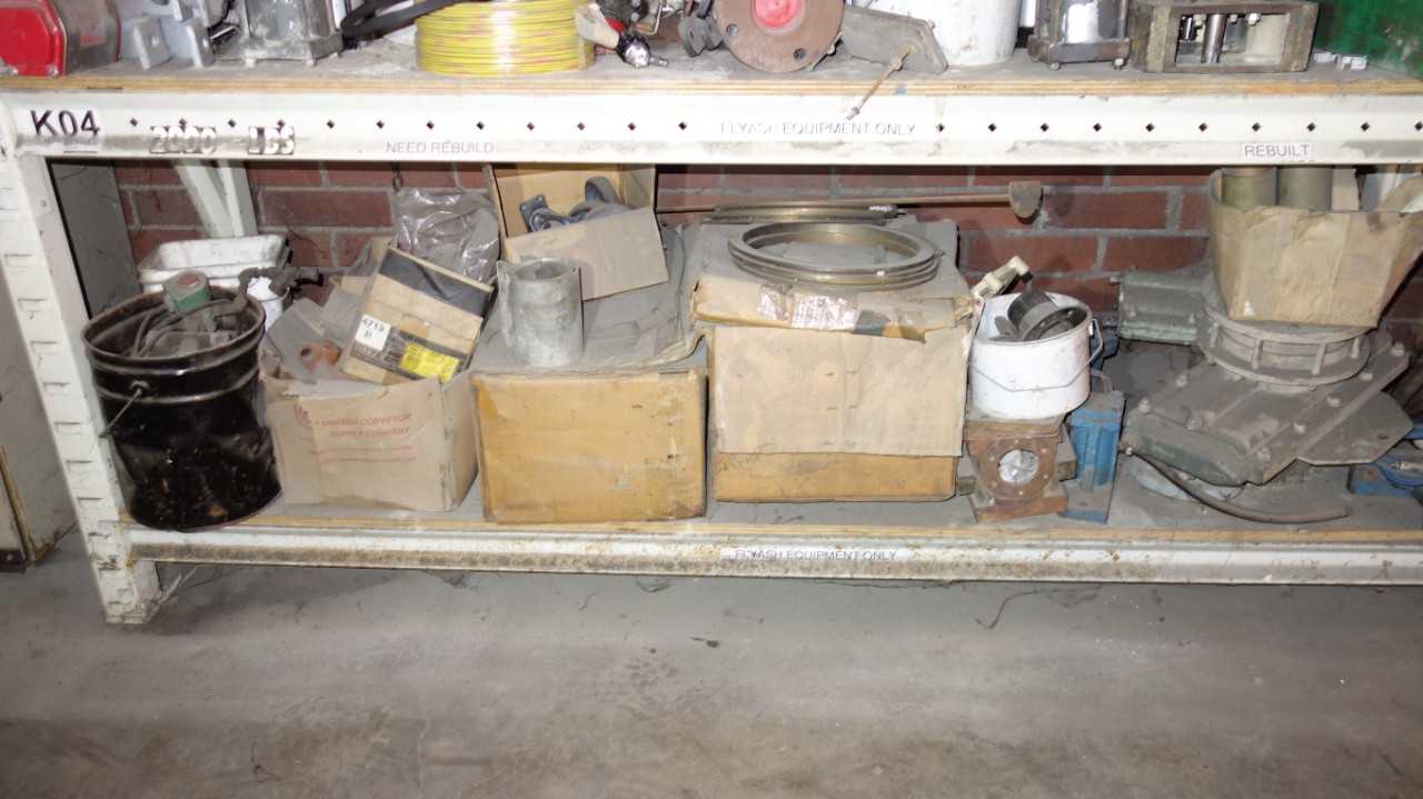 CONTENTS OF RACK, ASSORTED POWER TRANSMISSION - POWER TRANSMISSION
