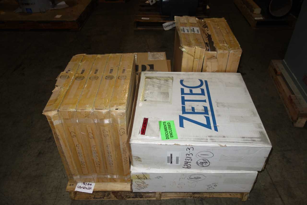 PALLET OF PROBE COILS - INDUSTRIAL PARTS