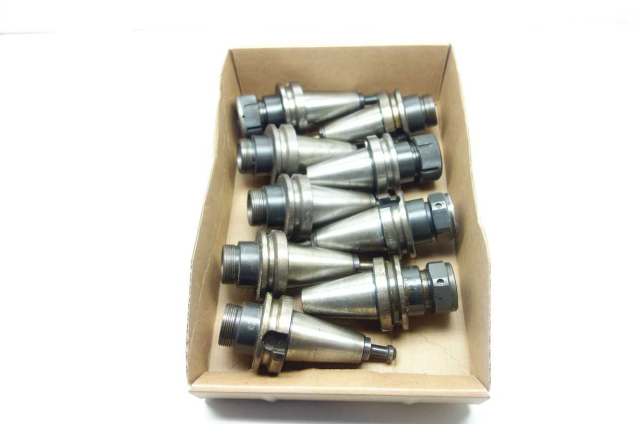 LOT OF ASSORTED CAT45 TOOL HOLDERS - LYNDEX - ELECTRIC POWER TOOLS