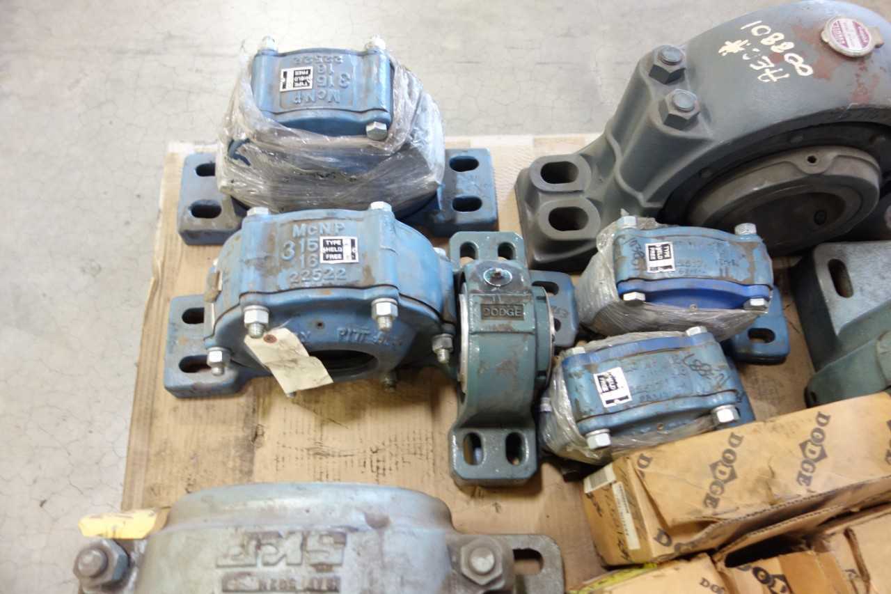 1 PALLET OF ASSORTED PILLOW BLOCK BEARINGS - BEARINGS