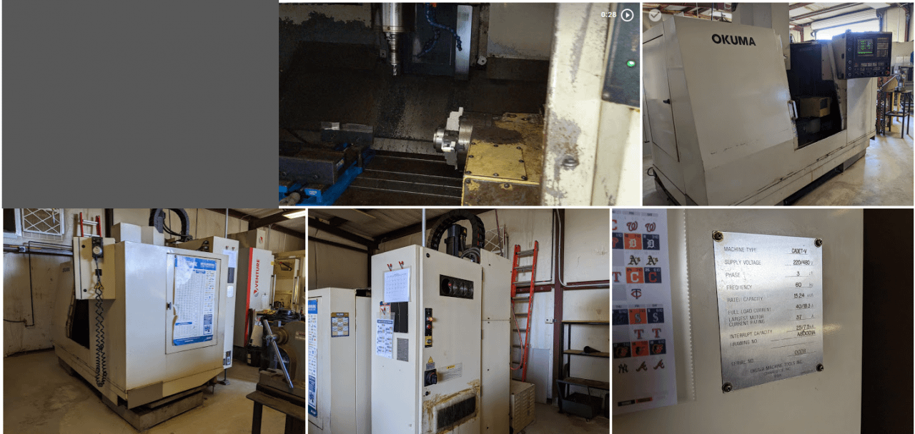 Okuma Cadet V CNC Machining Center - CNC MACHINING CENTERS